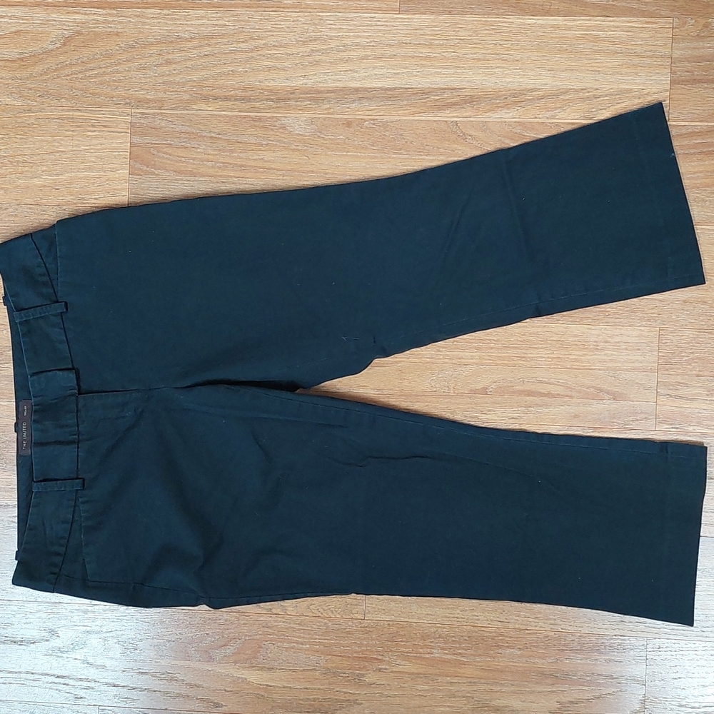 The Limited Womens 6 Drew Style Fit Black Capris
